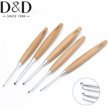 Wooden Handle Crochet Hooks- 3.0-120mm